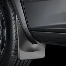 WeatherTech 2016 Toyota Tacoma No Drill Front & Rear Mudflaps - Models without Fender Flares - Side View