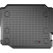 WeatherTech 2018+ Jeep Wrangler Unlimited JL No w/o Subwoofer Cargo Liners - Black - Side View