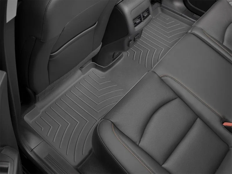 WeatherTech 2023 Ford F-250/F-350/F-450/F-550 Rear FloorLiner - Black - Side View