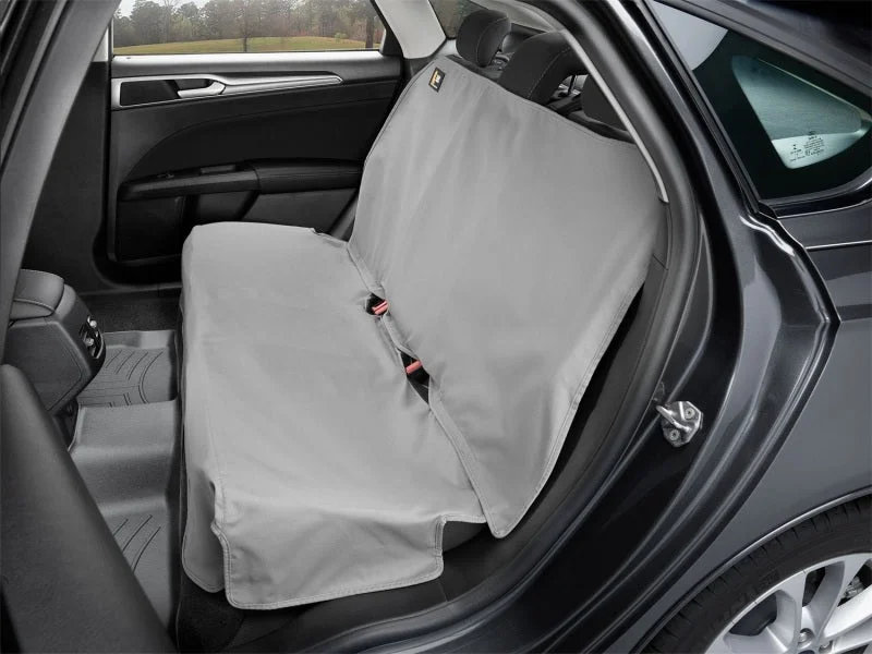 WeatherTech 56in W x 19.5in Depth x 22.5in H Seat Protector - Grey - Side View