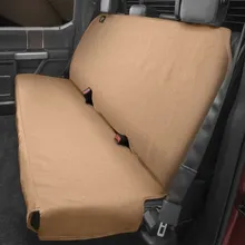 WeatherTech 56in W x 19.5in Depth x 22.5in H Seat Protector - Grey - Installation View