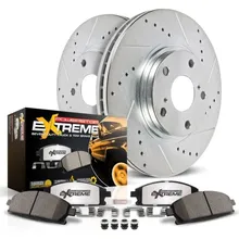 Power Stop 00-05 Cadillac DeVille Front Z36 Truck & Tow Brake Kit - Side View