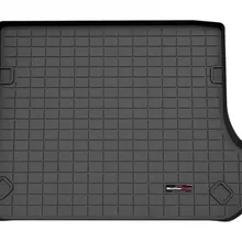 WeatherTech 93-98 Jeep Grand Cherokee Cargo Liners - Black - Back View