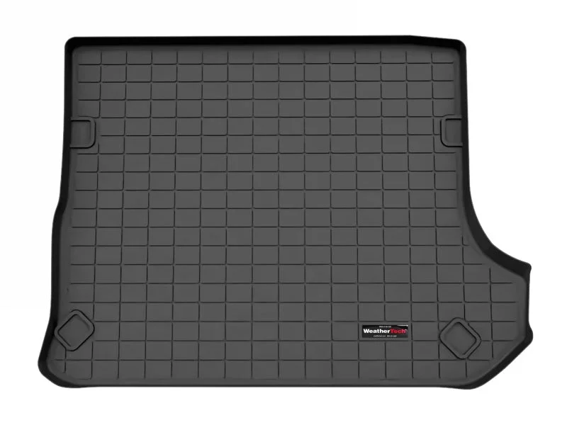 WeatherTech 93-98 Jeep Grand Cherokee Cargo Liners - Black - Back View