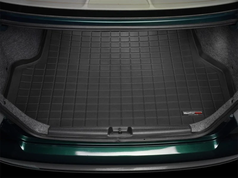 WeatherTech 01-03 Honda Civic Coupe / Si Coupe Cargo Liners - Black - Additional View 5