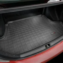 WeatherTech 07-11 Toyota Yaris Sedan Cargo Liners - Black - Additional View 5