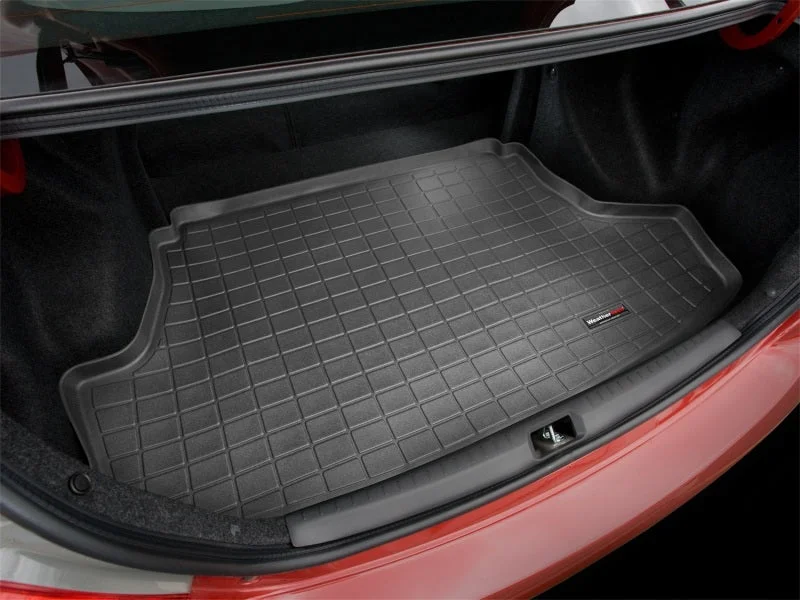 WeatherTech 07-11 Toyota Yaris Sedan Cargo Liners - Black - Additional View 5