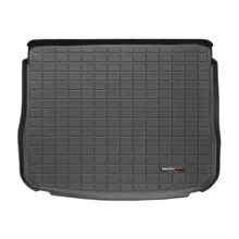 WeatherTech 09-13 Volkswagen Tiguan Cargo Liners - Black - Installation View