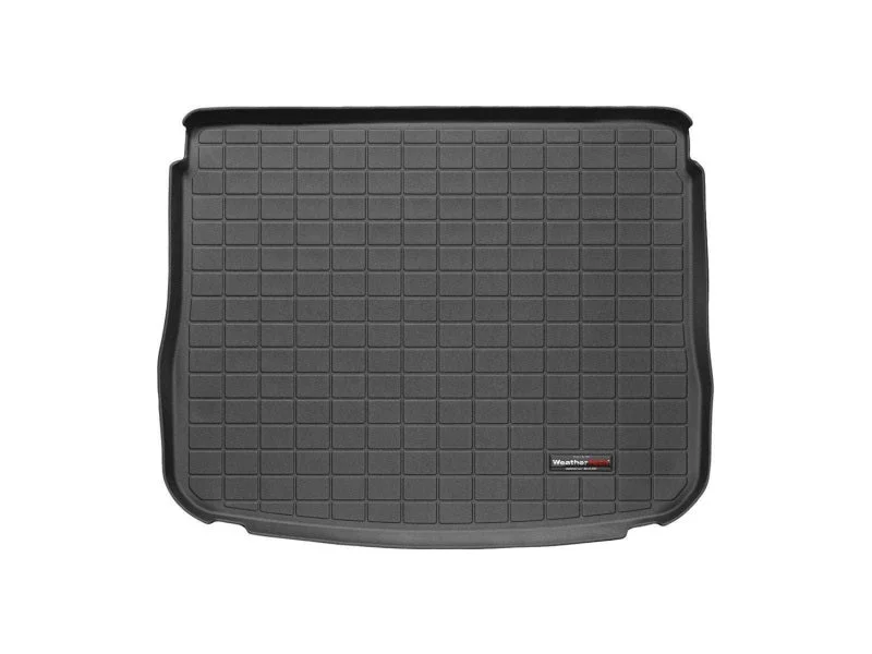 WeatherTech 09-13 Volkswagen Tiguan Cargo Liners - Black - Installation View