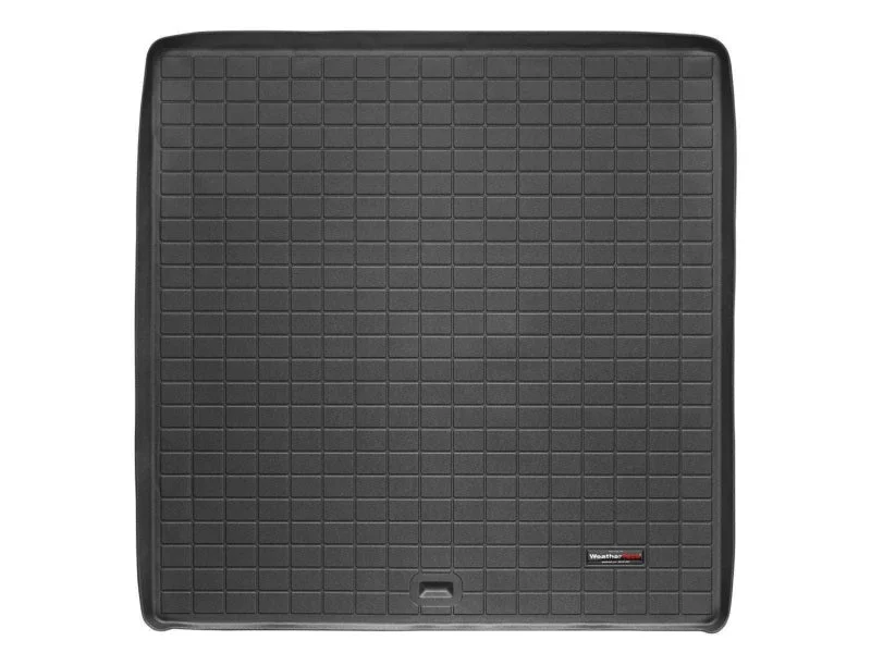 WeatherTech 08+ GMC Acadia Cargo Liners - Black - Back View