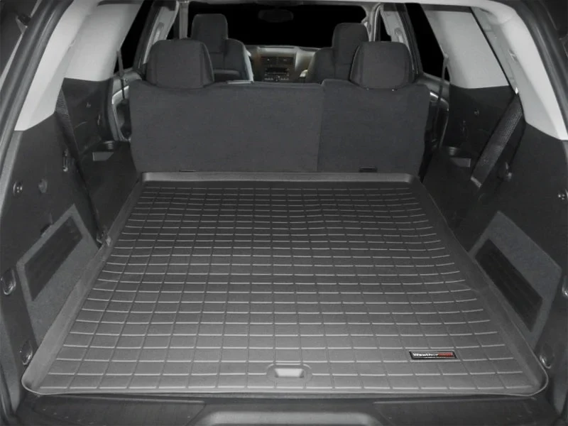 WeatherTech 08+ GMC Acadia Cargo Liners - Black - Additional View 5