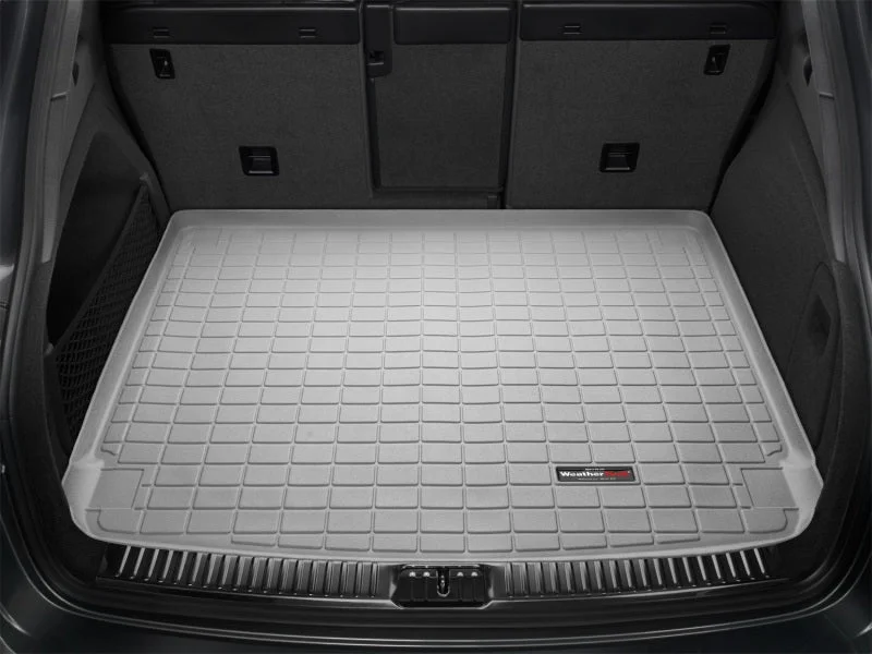 WeatherTech 08+ Subaru Impreza Cargo Liners - Grey - Back View