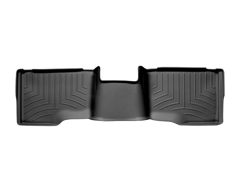 WeatherTech 05-10 Jeep Grand Cherokee Rear FloorLiner - Black - Back View
