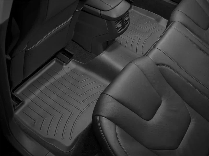 WeatherTech 14+ Subaru Forester Rear FloorLiner - Black - Installation View