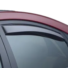WeatherTech 06-10 Dodge Charger Front Side Window Deflectors - Dark Smoke - Side View