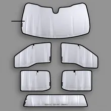 WeatherTech 2015+ Ford F-150 SuperCrew TechShade Full Vehicle Kit - Installation View