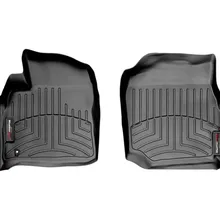 WeatherTech 98-05 Lexus LX470 Front FloorLiner - Black - Installation View