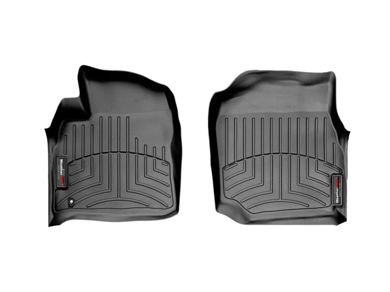 WeatherTech 98-05 Lexus LX470 Front FloorLiner - Black - Installation View
