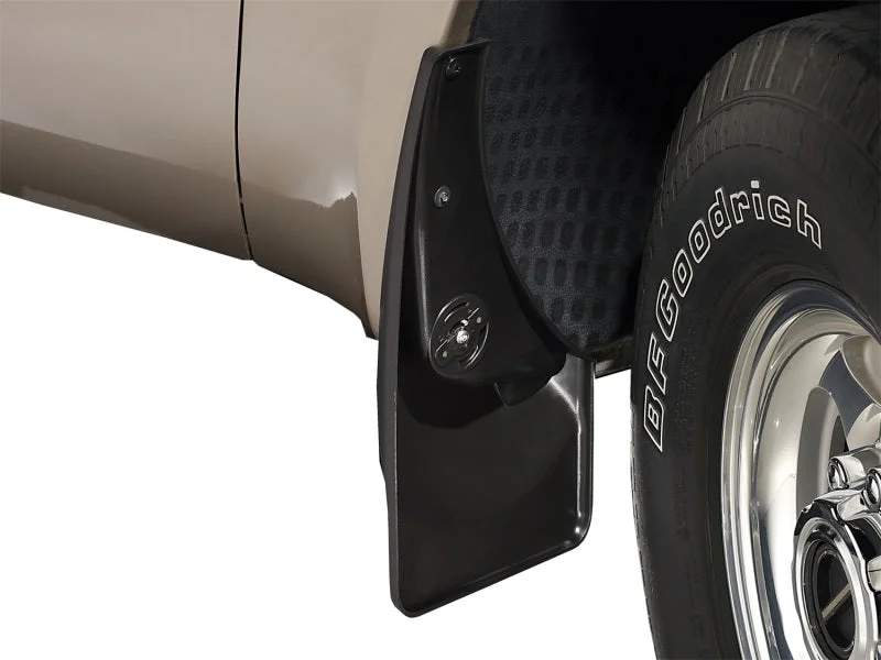 WeatherTech 99-07 Ford F-Series Super Duty No Drill Mudflaps - Black - Additional View 5