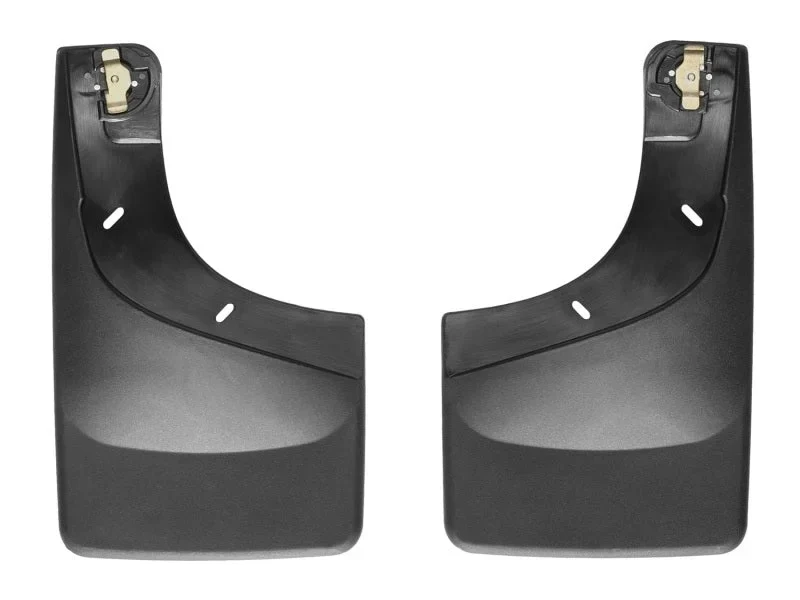 WeatherTech 04-12 Ford F150 Reg/Sup/CrewCab No Drill Mudflaps - Black - Installation View