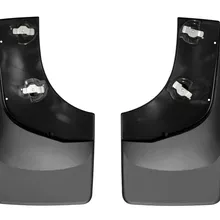 WeatherTech 04-12 Ford F150 Reg/Sup/CrewCab No Drill Mudflaps - Black - Installation View