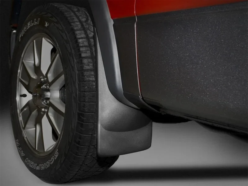 WeatherTech 04-12 Ford F150 Reg/Sup/CrewCab No Drill Mudflaps - Black - Additional View 5