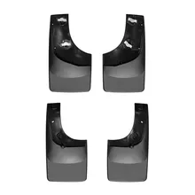 WeatherTech 04-08 Ford F-150 No Drill Mudflaps - Black - Side View