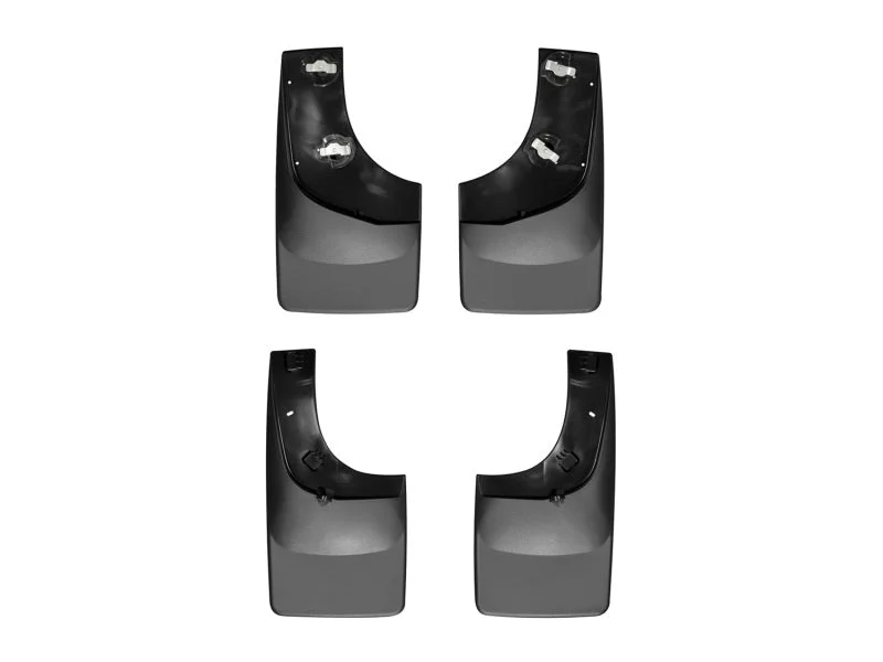 WeatherTech 04-08 Ford F-150 No Drill Mudflaps - Black - Side View