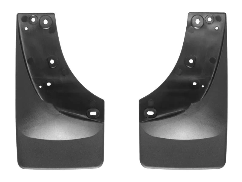 WeatherTech 07 Chevrolet Silverado Classic No Drill Mudflaps - Black - Side View
