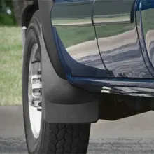WeatherTech 07 Chevrolet Silverado Classic No Drill Mudflaps - Black - Additional View 5
