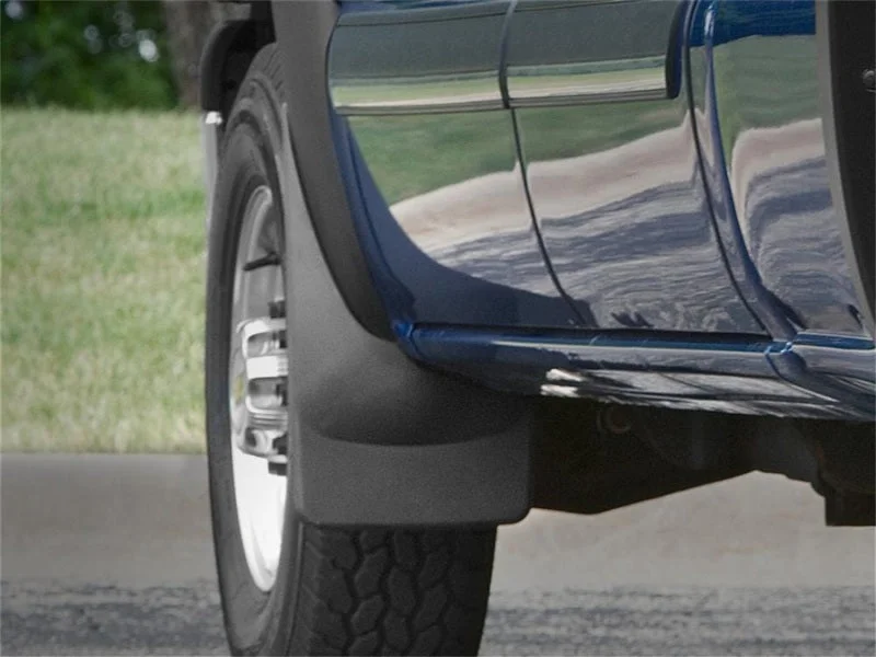 WeatherTech 07 Chevrolet Silverado Classic No Drill Mudflaps - Black - Additional View 5