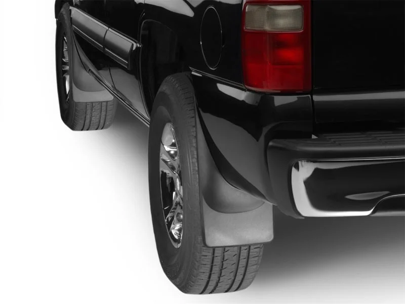 WeatherTech 00-06 Chevrolet Suburban No Drill Mudflaps - Black - Additional View 5