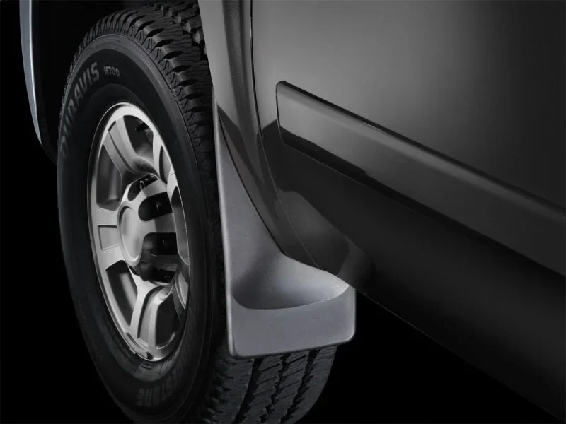 WeatherTech 07-13 Chevrolet Silverado No Drill Mudflaps - Black - Additional View 5