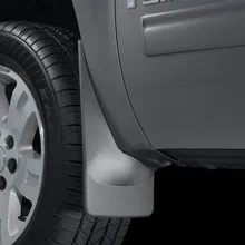 WeatherTech 07-13 GMC Sierra No Drill Mudflaps - Black - Additional View 5