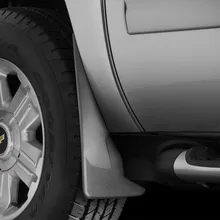 WeatherTech 00-06 Chevrolet Tahoe No Drill Mudflaps - Black - Additional View 5