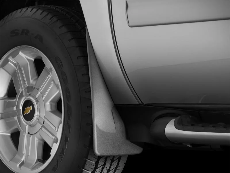 WeatherTech 00-06 Chevrolet Tahoe No Drill Mudflaps - Black - Additional View 5