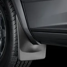 WeatherTech 09-13 Dodge Ram 1500/2500/3500 No Drill Mudflaps - Black - Installation View