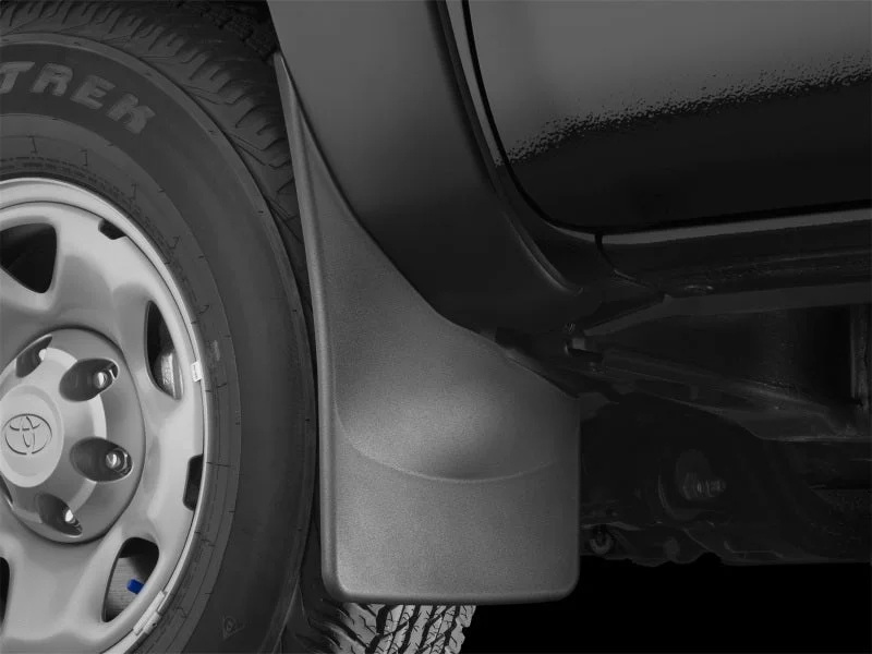 WeatherTech 05-13 Toyota Tacoma No Drill Mudflaps - Black - Additional View 5