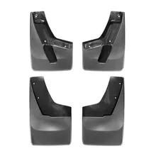 WeatherTech 15-20 Chevrolet Tahoe No Drill Mudflaps - Black - Side View