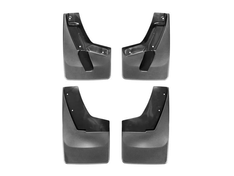 WeatherTech 15-20 Chevrolet Tahoe No Drill Mudflaps - Black - Side View