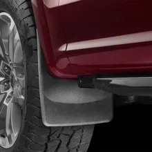 WeatherTech 2015 Ford F-150 w/ Fender Lip Molding No Drill Front Mudflaps - Installation View