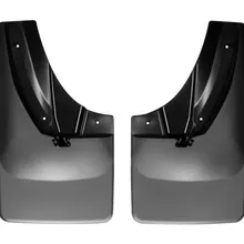 WeatherTech 14+ Dodge Ram 2500 / 3500 No Drill Mudflaps - Black - Side View