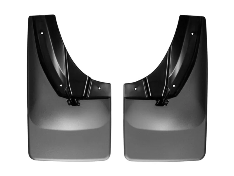 WeatherTech 14+ Dodge Ram 2500 / 3500 No Drill Mudflaps - Black - Side View