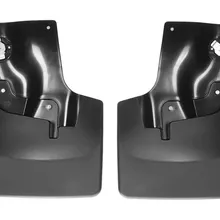 WeatherTech 2015 Chevrolet Colorado w/o Fender Flares No Drill Front Mudflaps - Back View