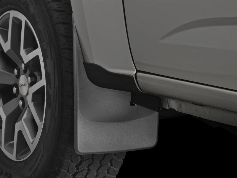 WeatherTech 2015 Chevrolet Colorado w/o Fender Flares No Drill Front Mudflaps - Installation View