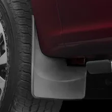 WeatherTech 2015 Ford F-150 w/o Wheel Lip Module No Drill Front Mudflaps - Installation View