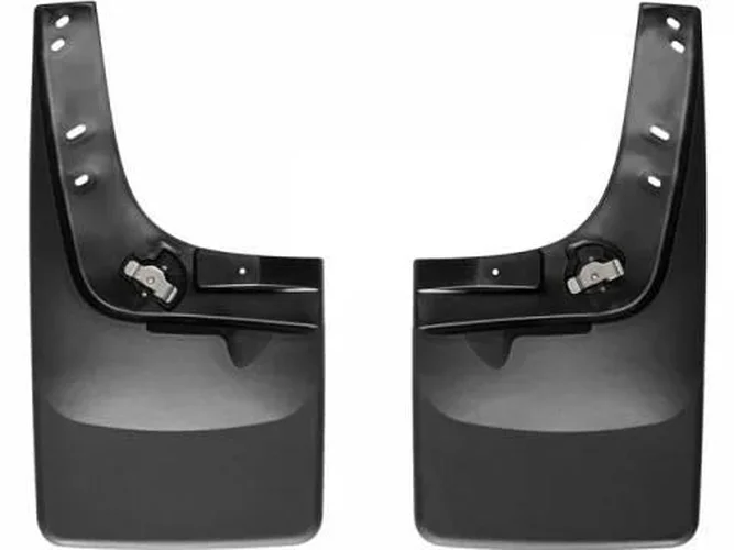 WeatherTech 2016+ Toyota Tacoma No Drill Mudflaps - SR5 w/o Appearance Package - Side View