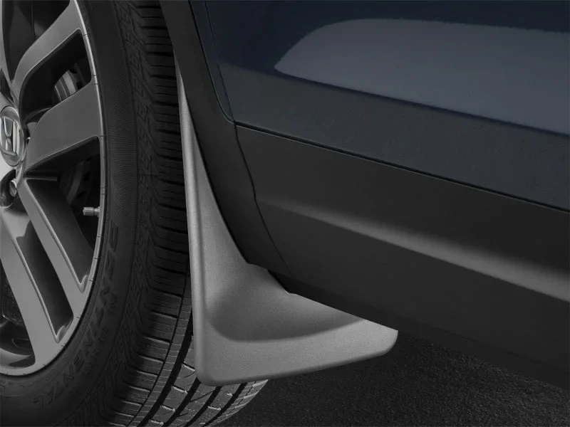 WeatherTech 16+ Honda Pilot No Drill Mudflaps - Back View