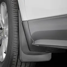 WeatherTech 18-24 Chevrolet Equinox No Drill Mudflaps - Black - Side View