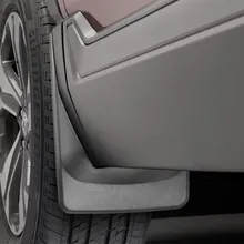 WeatherTech 2017+ Honda CR-V No Drill Mudflaps - Black (Front Pair) - Side View